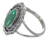 Turquoise Sterling Silver Jewelry Southwestern Ring Size 4-3/4 AX88275
